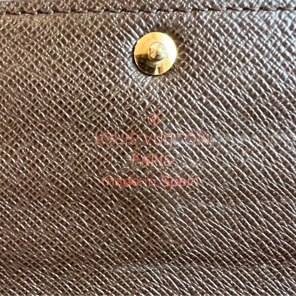 Authentic Louis Vuitton Sarah Damier Ebene wallet - Picture 6 of 11